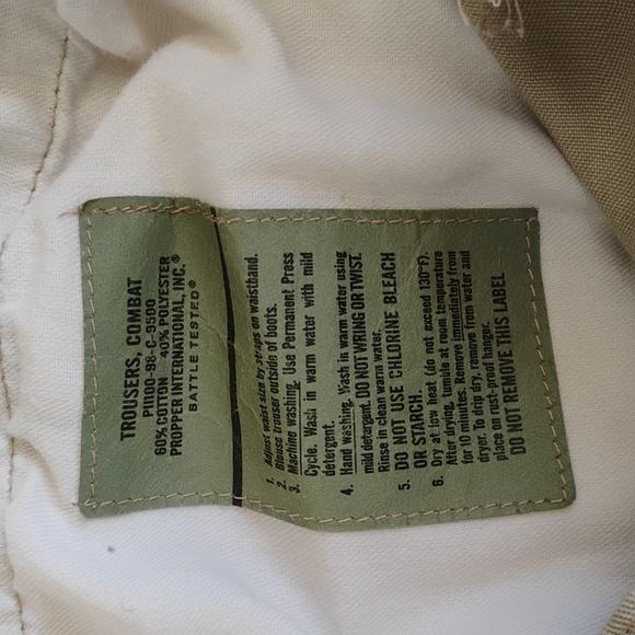 🫎  L.L. Bean Briar Proof Pants HEAVY DUTY CANVAS Sz 42 - Picture 11 of 16